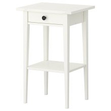 Tumba IKEA Hemnes, 46x35x70 sm, ağ