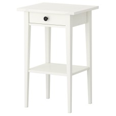 Tumba IKEA Hemnes, 46x35x70 sm, ağ