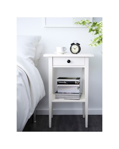 Tumba IKEA Hemnes, 46x35x70 sm, ağ