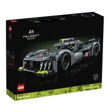 Konstruktor LEGO Technic Peugeot 9X8 24H Le Mans Hybrid Hypercar 42156, 18+ yaş, 1775 hissə