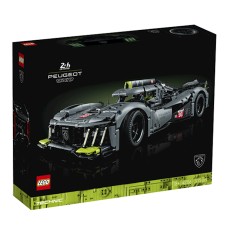 Konstruktor LEGO Technic Peugeot 9X8 24H Le Mans Hybrid Hypercar 42156, 18+ yaş, 1775 hissə