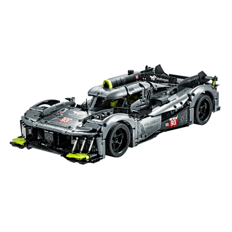 Конструктор LEGO Technic Peugeot 9X8 24H Le Mans Hybrid Hypercar 42156, 18+ лет, 1775 элементов