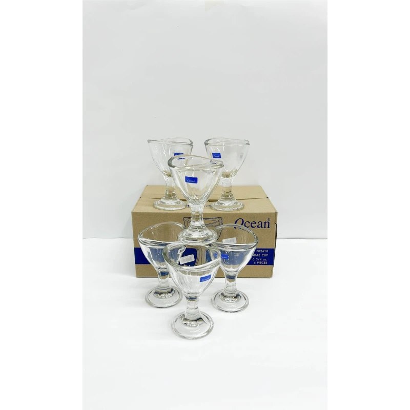 Dondurma qabı Ocean Delight Sundae, şəffaf, şüşə, 100.55 ml, 1 əd