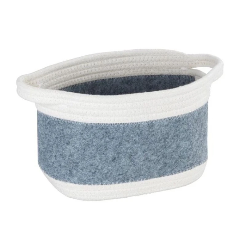 Органайзер Wenko Bea, 24х16 см, полиэстер, голубой/белый