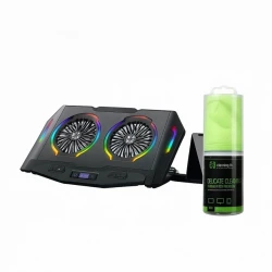 Охладитель для ноутбука TX 2E Gaming 2E-CPG-006_2E набор для чистки в подарок Охладитель для ноутбука TX 2E Gaming 2E-CPG-006_2E набор для чистки в подарок