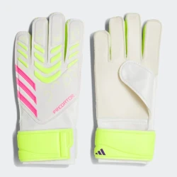 Вратарские перчатки Adidas Predator Training JH3812, белый, размер 4