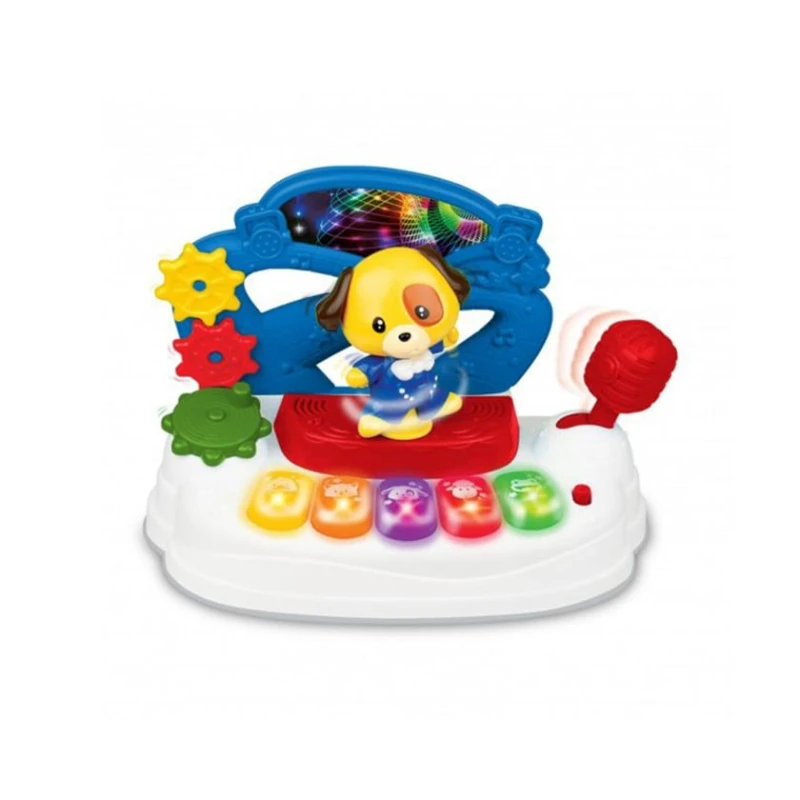 Детское пианино Winfat Dancing Pup Star, пластик, 18+ месяцев