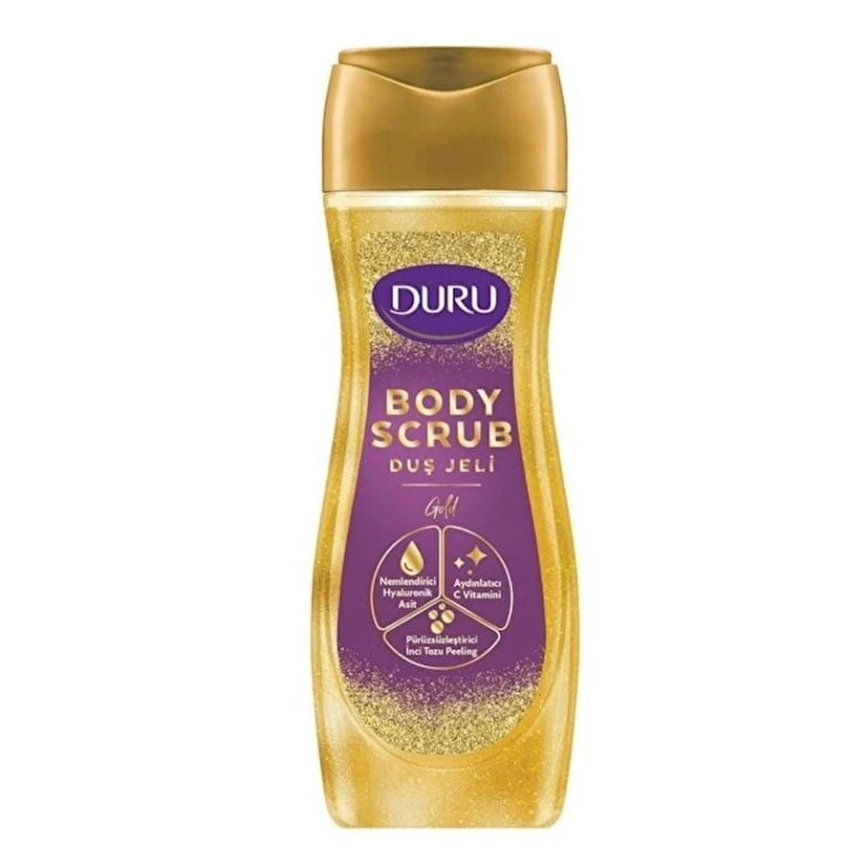 Duş üçün gel-skrab Duru Lux Body Scrub Gold 450 ml Duş üçün gel-skrab Duru Lux Body Scrub Gold 450 ml