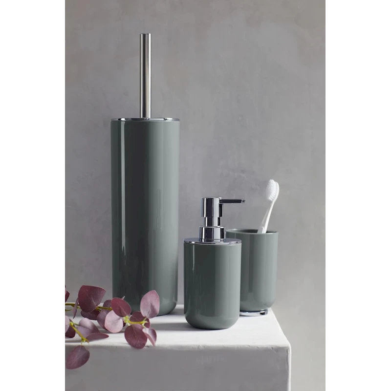 Стакан для зубных щеток Wenko Posa, серый Стакан для зубных щеток Wenko Posa, серый