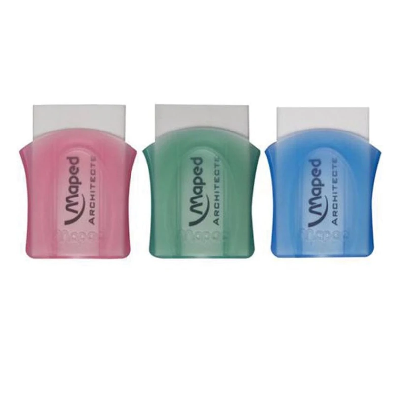 Ластик Maped Technic Architecte 511010, 50х30х10 мм, в защитном контейнере, в ассортименте Ластик Maped Technic Architecte 511010, 50х30х10 мм, в защитном контейнере, в ассортименте