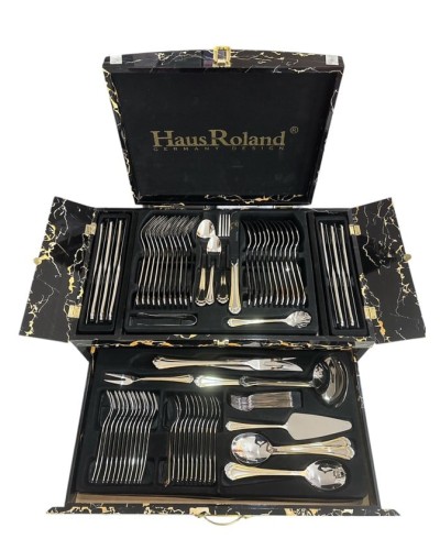Süfrə ləvazimatları dəsti Haus Roland 00623, 86 parça