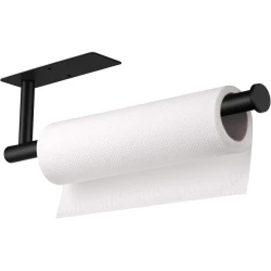 Kağız dəsmallar üçün tutacaq Deymogs, paslanmayan polad, qara