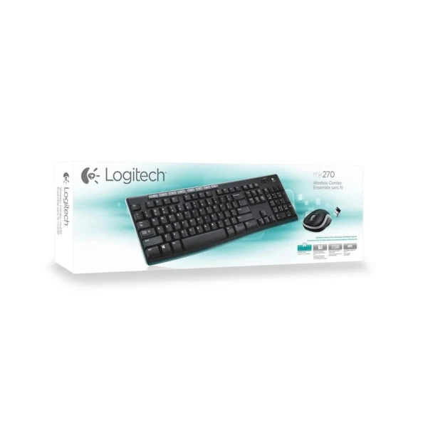 Комплект клавиатура и мышь Logitech MK270 (920-004535) Комплект клавиатура и мышь Logitech MK270 (920-004535)
