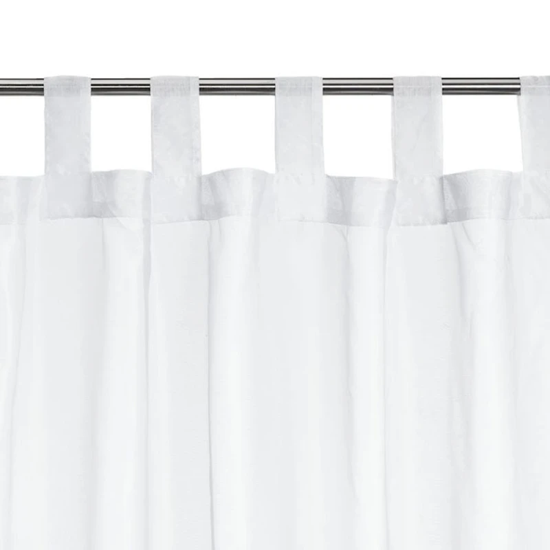 Тюль JYSK Alajaure, полиэстер, лента, 175х110 см, белый Тюль JYSK Alajaure, полиэстер, лента, 175х110 см, белый