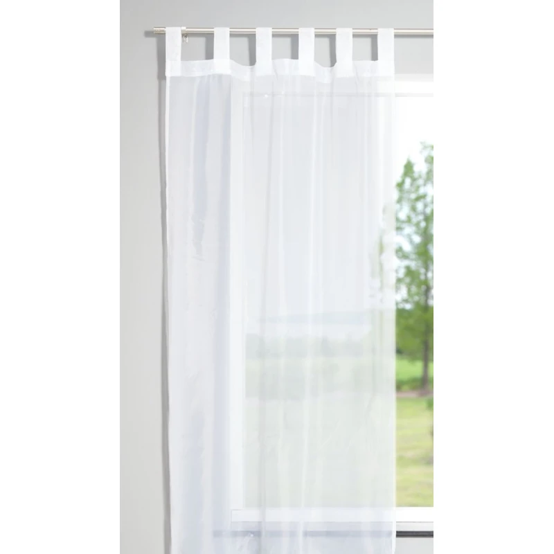 Тюль JYSK Alajaure, полиэстер, лента, 175х110 см, белый Тюль JYSK Alajaure, полиэстер, лента, 175х110 см, белый