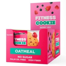 Yulaflı peçenye Bombbar Fitness Cookie Giləmeyvə qarışığı 40 q, 12 əd