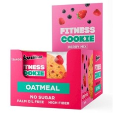 Yulaflı peçenye Bombbar Fitness Cookie Giləmeyvə qarışığı 40 q, 12 əd