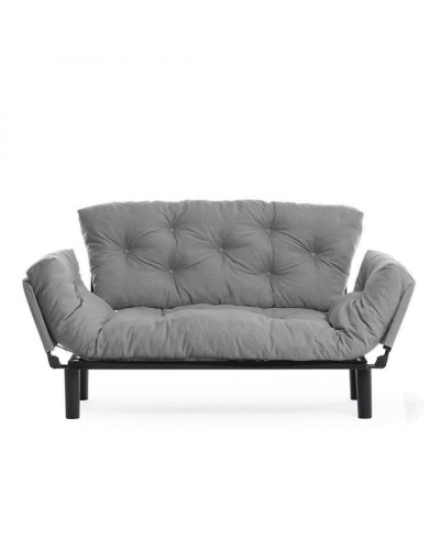 Divan Futon Nitta LN216, 85x70x155 sm, boz