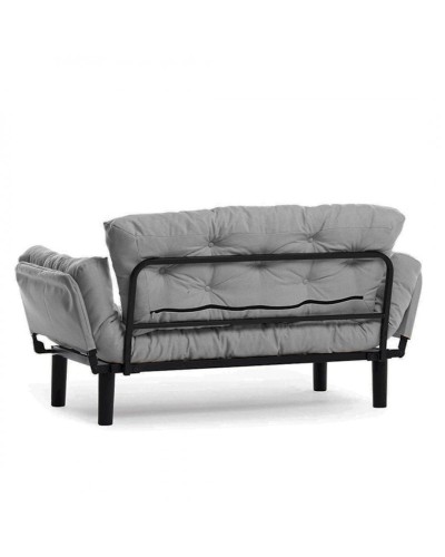 Divan Futon Nitta LN216, 85x70x155 sm, boz