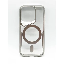 Чехол MagSafe Case для Apple iPhone 15 Pro Max Серый
