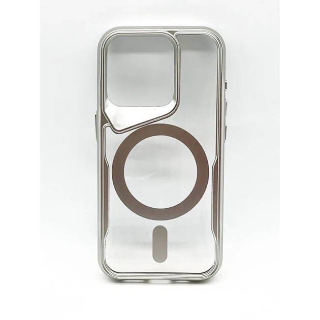 Чехол MagSafe Case для Apple iPhone 15 Pro Max Серый Чехол MagSafe Case для Apple iPhone 15 Pro Max Серый