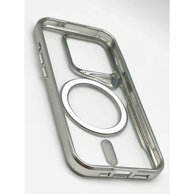 Чехол MagSafe Case для Apple iPhone 15 Pro Max Серый Чехол MagSafe Case для Apple iPhone 15 Pro Max Серый