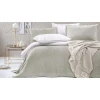 Комплект постельного белья Yataş King, пододеяльник 200х220 см, простыня 240х260 см, наволочка 50х70 см (2 шт), двуспальный, лен/хлопок, белый/серый