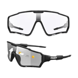 Велоочки Start 323, черный/прозрачный Велоочки Start 323, черный/прозрачный