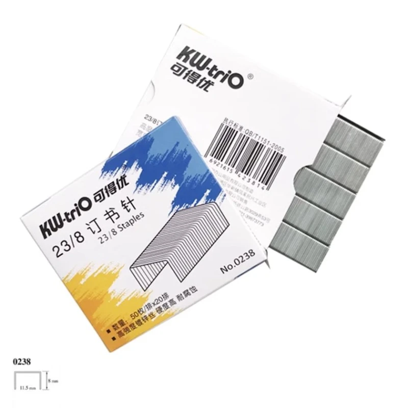 Stepler üçün qövslər KW-Trio 23/8, 1000 əd Stepler üçün qövslər KW-Trio 23/8, 1000 əd