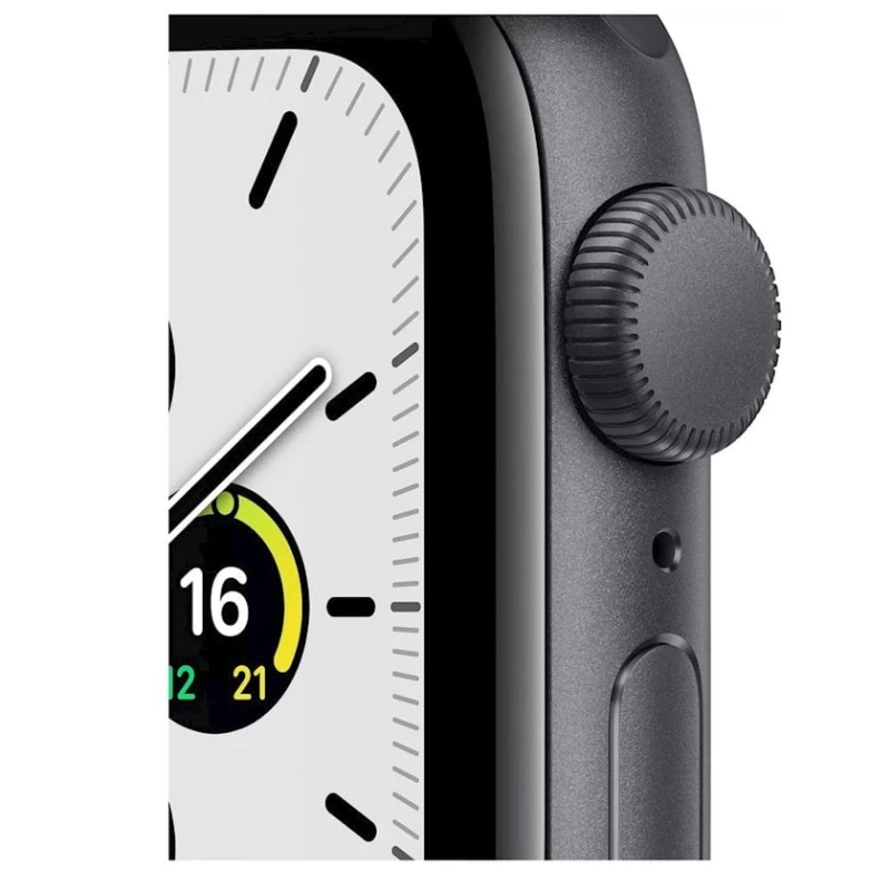 Смарт-часы Apple Watch SE GPS 40mm Space Gray Aluminium Case with Black Sport Band (MYDP2ZP/A)