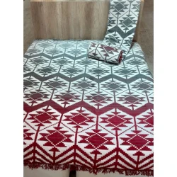 Плед Giltex 368, 200х220 см, двуспальный, хлопок, разноцветный