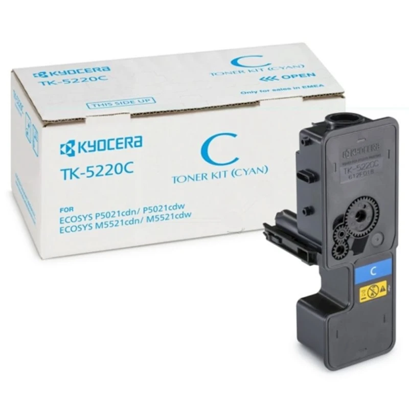 Тонер-картридж Kyocera TK-5220C Cyan (1T02R9CNL1) Тонер-картридж Kyocera TK-5220C Cyan (1T02R9CNL1)