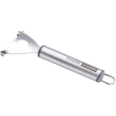 Овощечистка Tescoma Grandchef, нержавеющая сталь, серебристая, 18х6.5 см