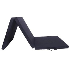 Fitnes və yoqa üçün xalça WS0183, 180x60x4 sm, qara