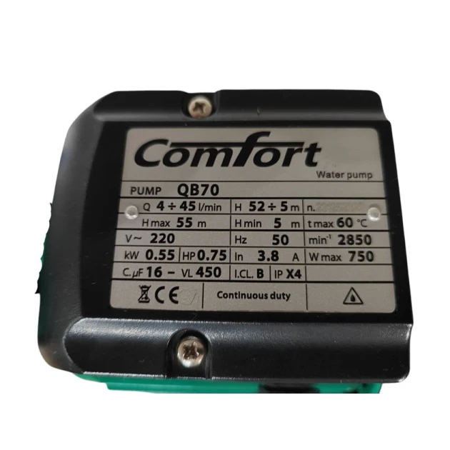 Su nasosu, Comfort QB70