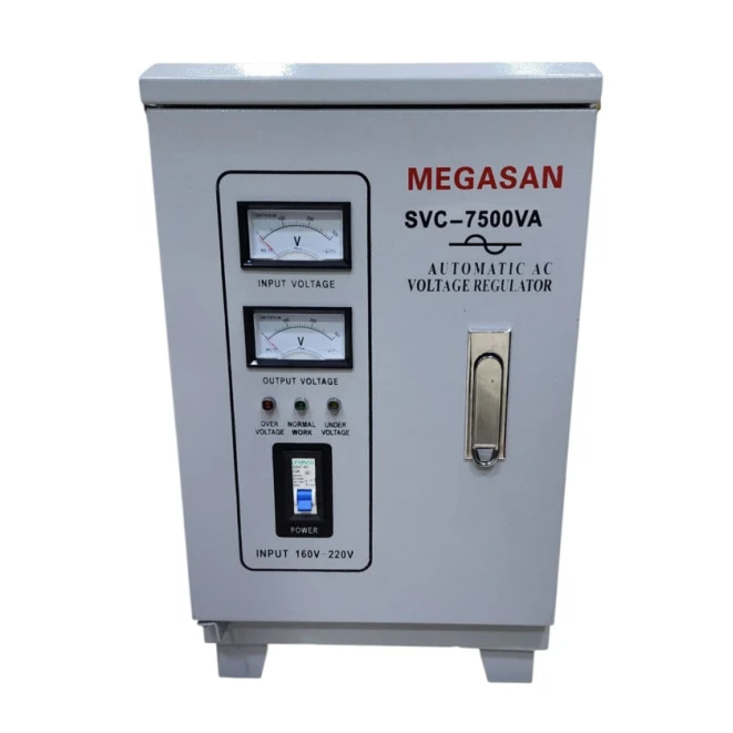Стабилизатор напряжения Megasan 7.5 kVA EZTOOLS-000015 Стабилизатор напряжения Megasan 7.5 kVA EZTOOLS-000015
