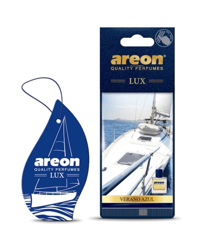 Aromatlaşdırıcı avtomobil üçün Areon Lux Verano Azul, asma