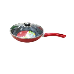 Tava TQ20, yapışmayan örtüklü, 20 sm, qara/qırmızı