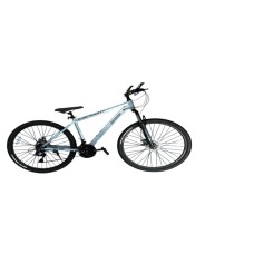 Dağ velosipedi Goose, açıq mavi, alüminium çərçivə, 21 sürət, alüminium pedal, su qabı - Goose JB- 29