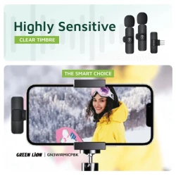 Беспроводной микрофон Green Lion 3 in 1