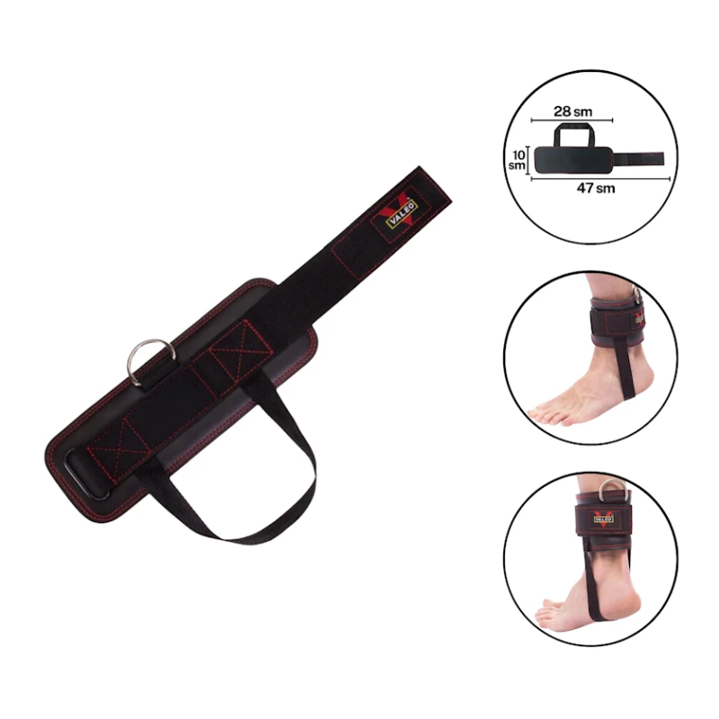 Манжет на ногу Valeo 6231, черный Манжет на ногу Valeo 6231, черный