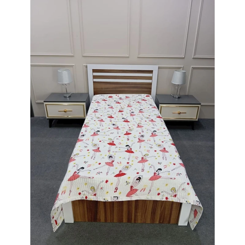 Детское покрывало для девочек Moon Star SHA-00001219, 200x230 см, белое