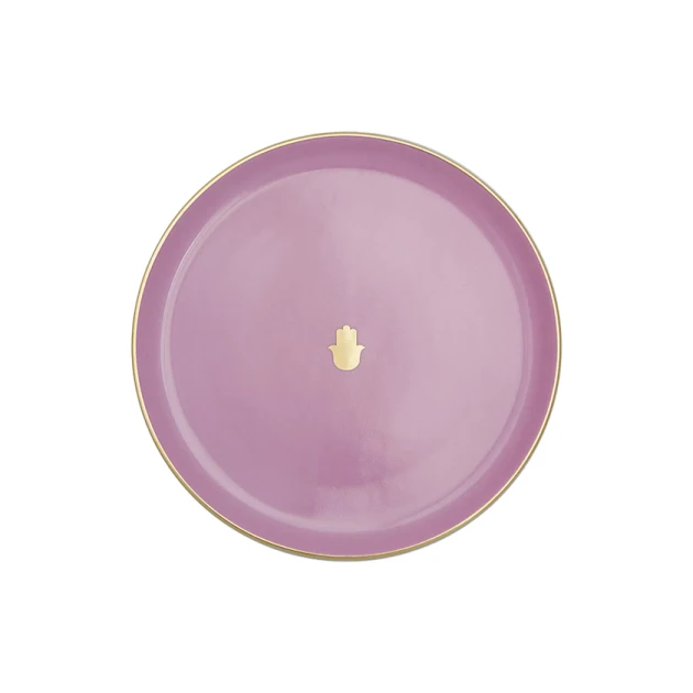 Boşqab Porland Glamorous 04AP021564, farfor, çəhrayı, 20 sm