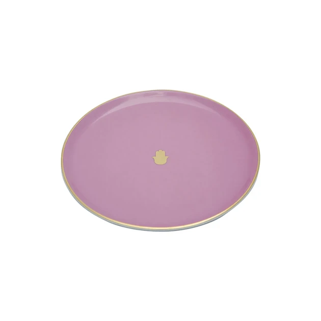 Boşqab Porland Glamorous 04AP021564, farfor, çəhrayı, 20 sm