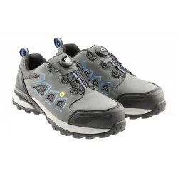 Полуботинки мужские Högert 26365169, серый, нубук, размер 43