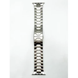 Ремешок Guoi Classic SS1162 для Apple Watch 42/44/45 mm Silver