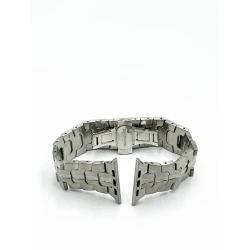 Ремешок Guoi Classic SS1162 для Apple Watch 42/44/45 mm Silver