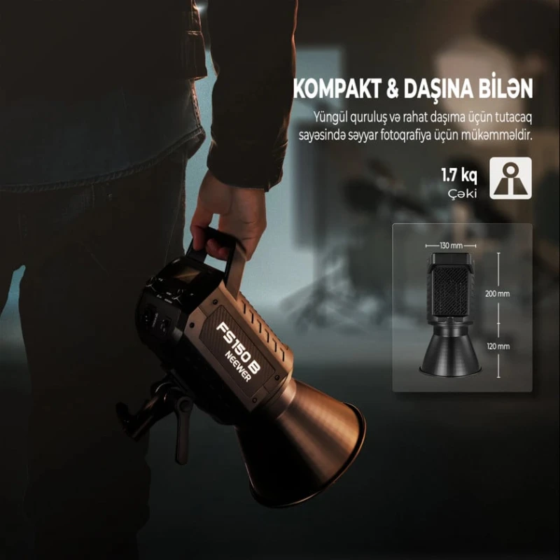 Осветитель светодиодный Neewer FS150B, 130W, двухцветный Осветитель светодиодный Neewer FS150B, 130W, двухцветный