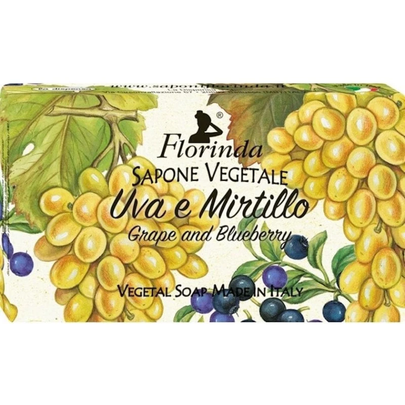 Мыло Florinda Flowers & Fruits Grape and Blueberry 200 г