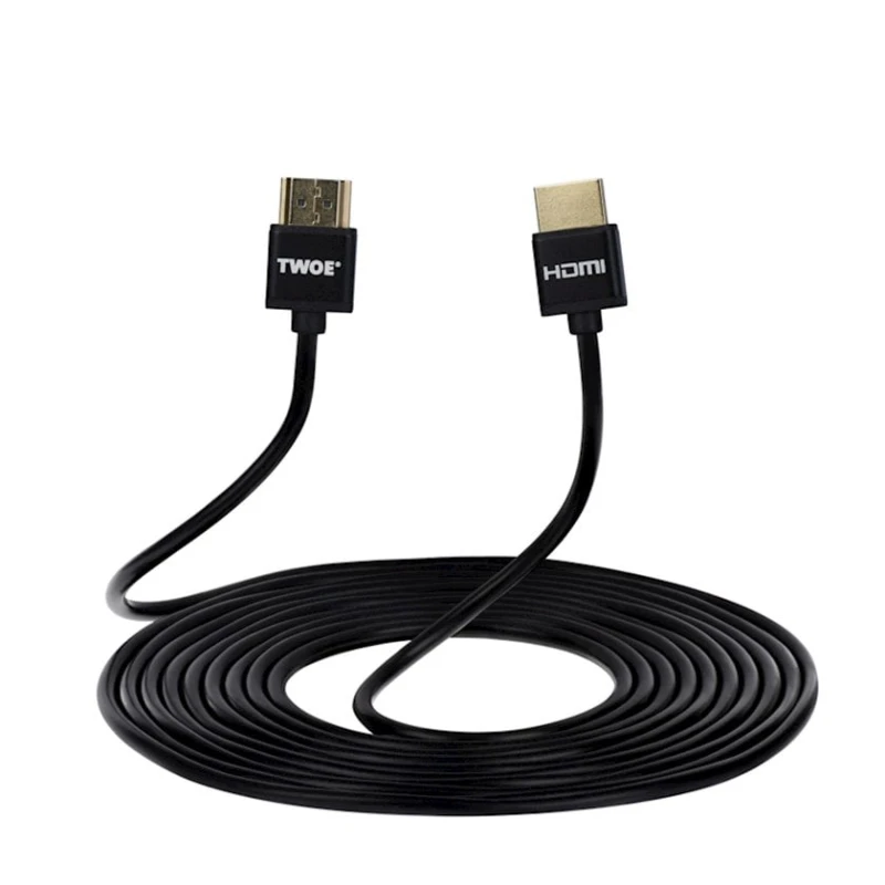 HDMI кабель 2E HDMI 2.0 (AM/AM) Slim, High Speed, Alumium, 3 м HDMI кабель 2E HDMI 2.0 (AM/AM) Slim, High Speed, Alumium, 3 м